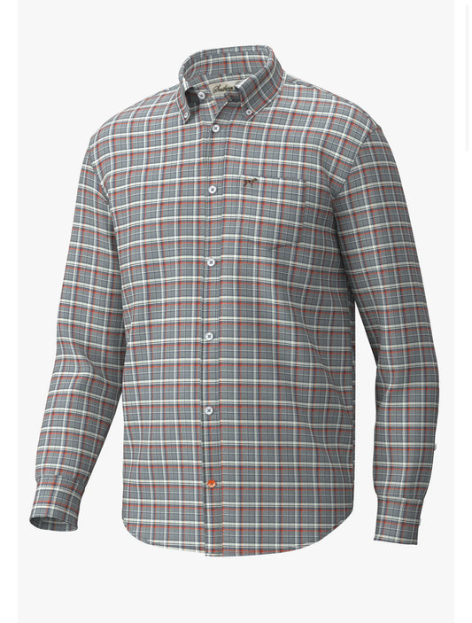Southern Point Co Boys Hines Plaid Hadley Performance Stretch Button Down