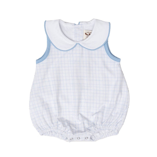 The Oaks Blue Windowpane Bubble