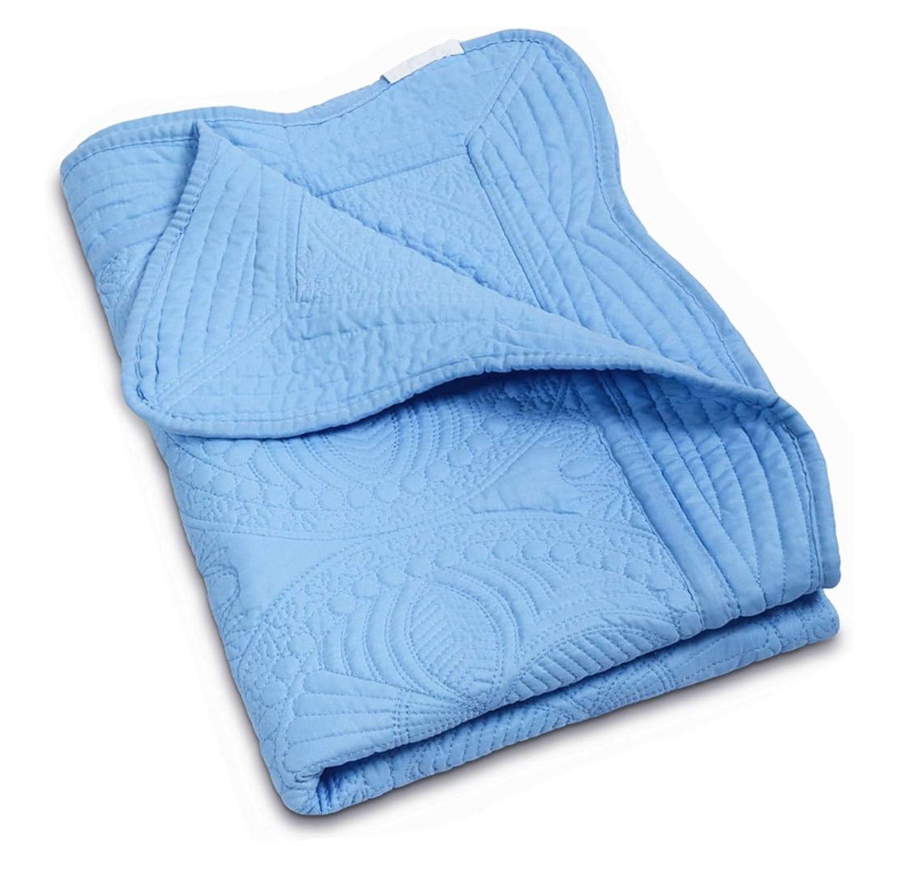 baby blue baby quilt