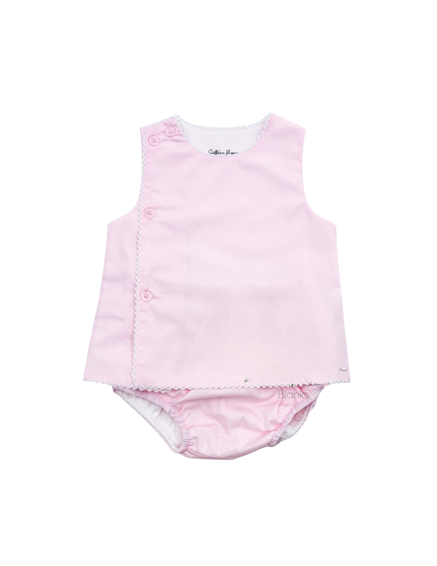 baby girl pink diaper set
